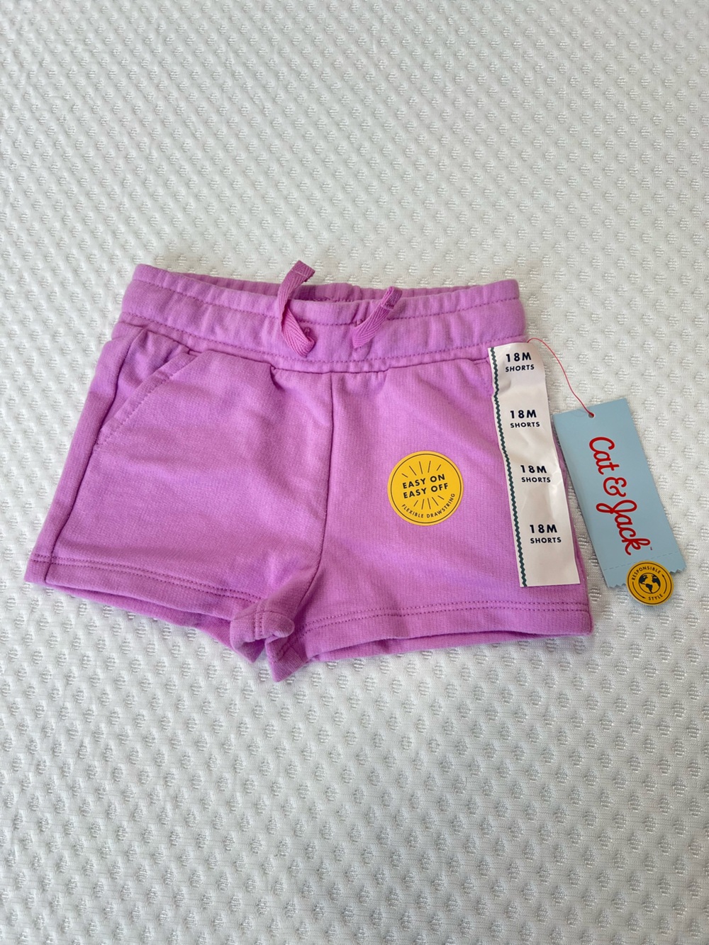 Cat & Jack Lavender Knit Girls' Shorts